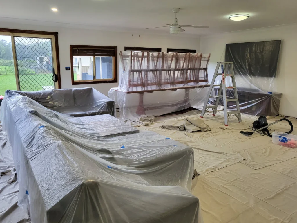 Interior painting preparation in sydney